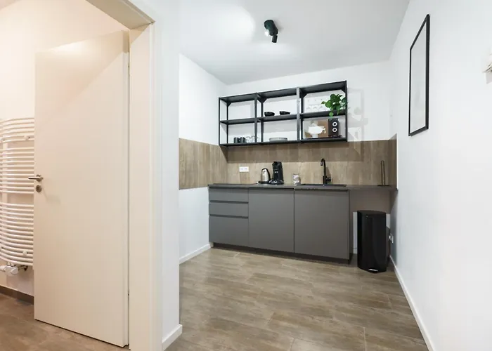 Lejlighed Greenfield I Schoenes Officestudio I W6 I Neu I Kueche I Smart Tv I P Mettingen (North Rhine-Westphalia)